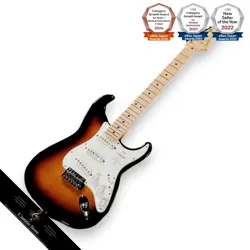FENDER JAPAN HYBRID II STRATOCASTER 3-COLOR SUNBURST ELECTRIC GUITAR USED