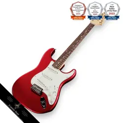 FENDER LATE 60S STRATOCASTER CANDY APPLE RED USED ELECTRIC GUITAR