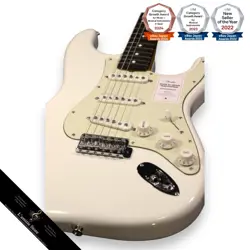 FENDER JAPAN MADE IN JAPAN 60S STRATOCASTER OLYMPIC WHITE ELECTRIC GUITAR