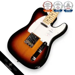 FENDER JAPAN HYBRID II TELECASTER MAPLE FB 3-COLOR SUNBURST USED