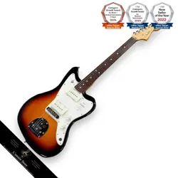 FENDER MADE IN JAPAN HYBRID II JAZZMASTER ROSEWOOD 3-COLOR SUNBURST USED
