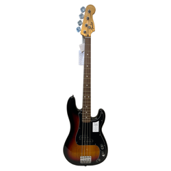 C - STOCK FENDER STANDARD PRECISION BASS GUITAR - 3-COLOR SUNBURST W/LAUREL FB