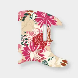 PICKGUARD FLORAL #1