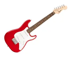 OPEN BOX SQUIER MINI STRATOCASTER - DAKOTA RED W/ LAUREL FB
