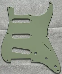 CUSTOM FOR FENDER 57 STRATOCASTER 8-HOLE STYLE GUITAR PICKGUARD VINTAGE GREEN
