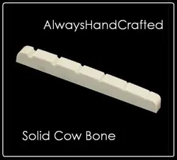 ALWAYSHANDCRAFTED PURE BONE NUT MADE FOR FENDER BARITONE GUITAR - 42MM / 1.65