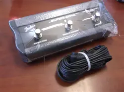 NEW FENDER 3-BUTTON FOOTSWITCH FOR SUPER SONIC AMPS, 006-9285-000