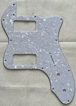 CUSTOM FOR FENDER TELECASTER 72 THINLINE TV JONES GUITAR PICKGUARD WHITE PEARL