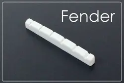 MUSICIANATHEART SLOTTED REAL BONE NUT FENDER JAGUAR ELECTRIC GUITARS USA SHIP