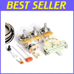 UPGRADED GUITAR WIRING KIT FOR FENDER STRATOCASTER - MODERN SSS CONFIGURATION
