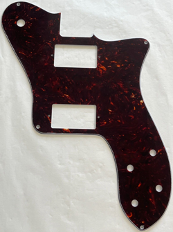 NEW GREAT-FOR FITS FENDER SQUIER TELECASTER DELUXE PAF GUITAR PICKGUARD BROWN