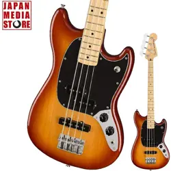 FENDER PLAYER MUSTANG BASS PJ MAPLE SIENNA SUNBURST BRAND NEW