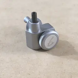 ONE GENUINE FENDER LOCKING STYLE SINGE SATIN FINISH ELECTRIC GUITAR TUNER 2 PINS