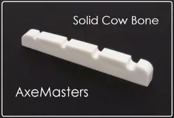 ALWAYSHANDCRAFTED BONE NUT FOR FENDER MUSTANG BASS GUITAR - 38MM / 1 1/2