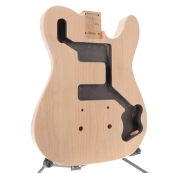 TELECASTER BODY UNFINISHED ALDER DELUXE TELE ADJUSTO-MATIC BRIDGE 4LB 8OZ