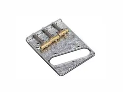 MINT GOTOH ENGRAVED BRIDGE FOR FENDER TELECASTER TELE CHROME, BRASS TB-5132-010