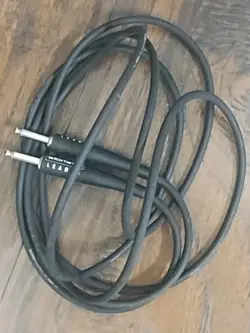 ORIGINAL LEADER WHIRLWIND ACCUSONIC +1 HI-Z CAPACITANCE GUITAR CABLE 10 FOOT