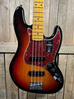 FENDER AMERICAN PROFESSIONAL II JAZZ BASS GUITAR - 3 COLOR SUNBURST