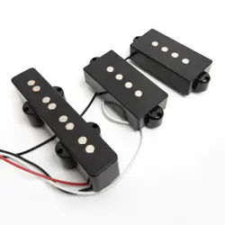 ELECTRIC BASS GUITAR PICKUP HUMBUCKER PICKUPS PB JB SET FOR 4 STRINGS FENDER