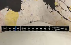 FENDER DELUXE REVERB PANEL PLATE AMP AMPLIFIER