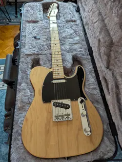 FENDER AMERICAN PROFESSIONAL TELECASTER, NATURAL FINISH, ASH BODY, MAPLE NECK