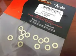 NEW GENUINE FENDER BRASS TRUSS ROD WASHERS - 002-2335-049