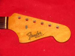 FENDER 1964 VENEER ROSEWOOD MUSIC MASTER II NECK