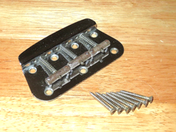 FENDER 1964 CHROME DUO SONIC OR MUSIC MASTER BRIDGE