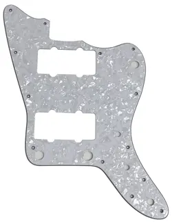 FOR FENDER JAPAN JAZZMASTER STYLE GUITAR PICKGUARD 4 PLY WHITE PEARL