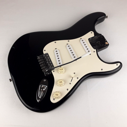 2004 BLACK STARCASTER STRATOCASTER LOADED 43MM GUITAR BODY ~ WORKING ELECTRONICS