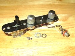 FENDER CHROME TELECASTER CONTROL POTS HARNESS