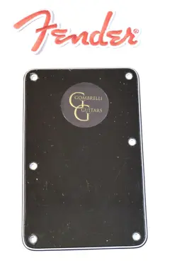 GENUINE FENDER STRATOCASTER BACKPLATE HARDTAIL WHAMMY COVER CONVERSIONS