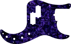 WD CUSTOM PICKGUARD FOR FENDER 2019 AMERICAN ULTRA PRECISION BASS #28PR PURPL...