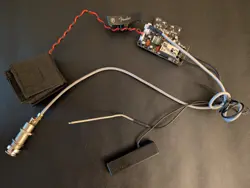 FISHMAN ACOUSTIC GUITAR PICKUP SYSTEM FROM NEW FENDER PALOMINO UNDER SADDLE NR