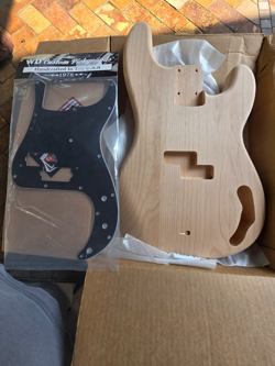 SOLID WOOD PICKGUARD
