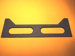 BACK PANEL FOR FENDER BLACKFACE BASSMAN AMP HEAD