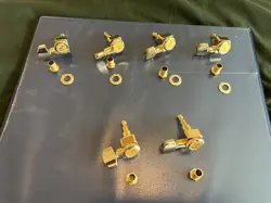 FENDER LOCKING STRATOCASTER TELECASTER TUNING MACHINES GOLD