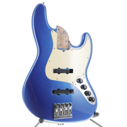 FENDER AMERICAN ULTRA JAZZ BASS BODY COBRA BLUE FINISH MISSING PICKUPS