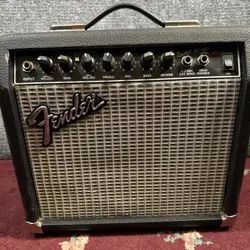 VINTAGE FENDER BULLET REVERB PR-241 GUITAR AMP 38W ELECTRIC BLACK TESTED W/CORD
