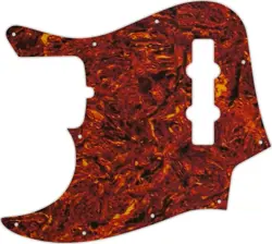 WD CUSTOM PICKGUARD FOR LEFT HAND FENDER AMERICAN STANDARD JAZZ BASS #05W TOR...