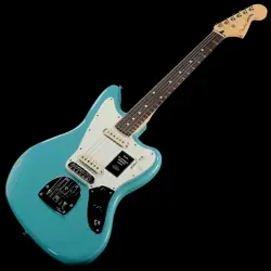 NEW FENDER PLAYER II JAGUAR ROSEWOOD FB AQUATONE BLUE SERIAL NUMBER: MX25038763