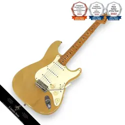 FENDER CUSTOM SHOP 1954 STRATOCASTER ELECTRIC GUITAR ASH BODY MAPLE NECK SSS