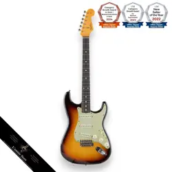 FENDER CUSTOM SHOP 62/63 STRATOCASTER JOURNEYMAN RELIC FADED