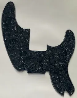 FOR FENDER TELECASTER PRECISION BASS STYLE GUITAR PICKGUARD  4 PLY BLACK PEARL