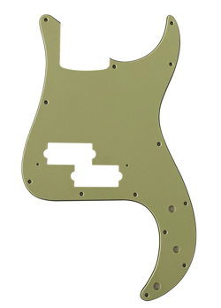 FOR FENDER JAPAN PRECISION BASS GUITAR PICKGUARD 3 PLY VINTAGE GREEN
