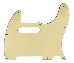 FOR FENDER TELE 1962 STRATOCASTER PICKUP STYLE GUITAR PICKGUARD VINTAGE YELLOW