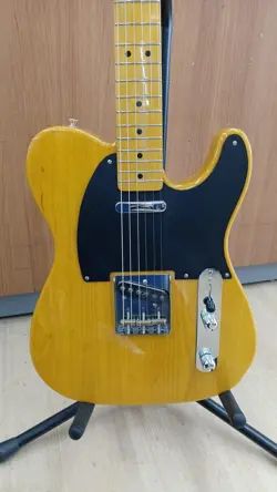 FENDER JAPAN TL52-TX USED 2007 ASH BODY MAPLE NECK MAPLE FINGERBOARD W/SOFT CASE