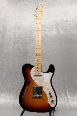 FENDER MADE IN JAPAN HERITAGE 60 TELECASTER THINLINE MAPLE 3 COLOR SUNBURST