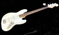 FENDER JAPAN LIMITED HYBRID II JAZZ BASS, BLANC