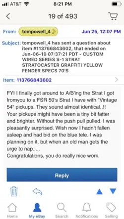 DAVID GILMOUR STRATOCASTER